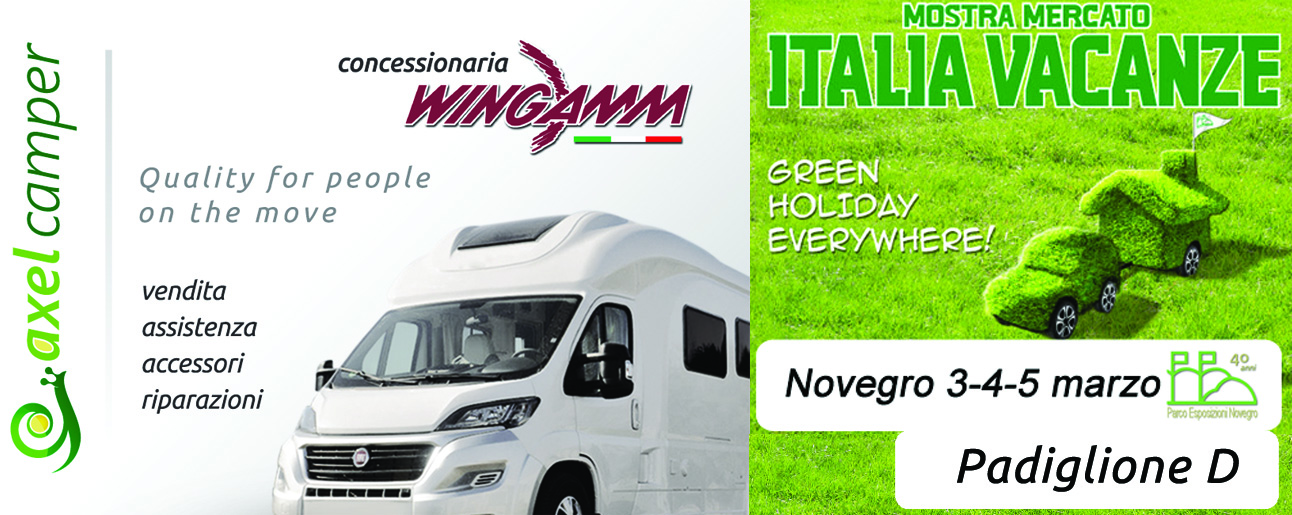 Partecipazione Fiera - Parco Esposizioni Novegro 3-4-5 Marzo 2017 con Wingamm - Italia Vacanze 2017
