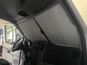 Oscuranti plissettati Remis cabina mercedes sprinter