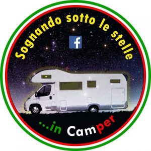 Convenzione sognando sotto le stelle in camper